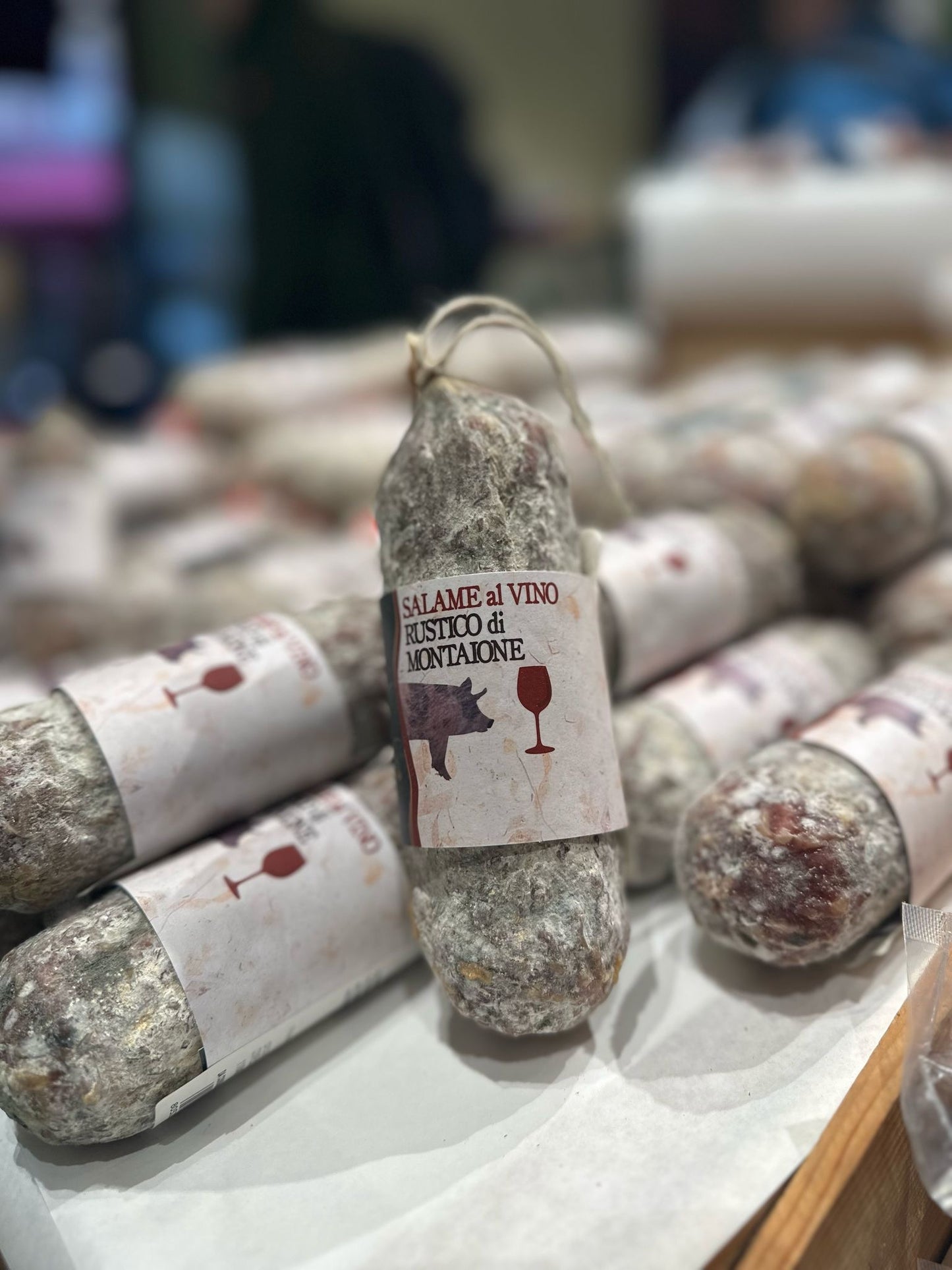 Salame Rustico di Montaione al Vino