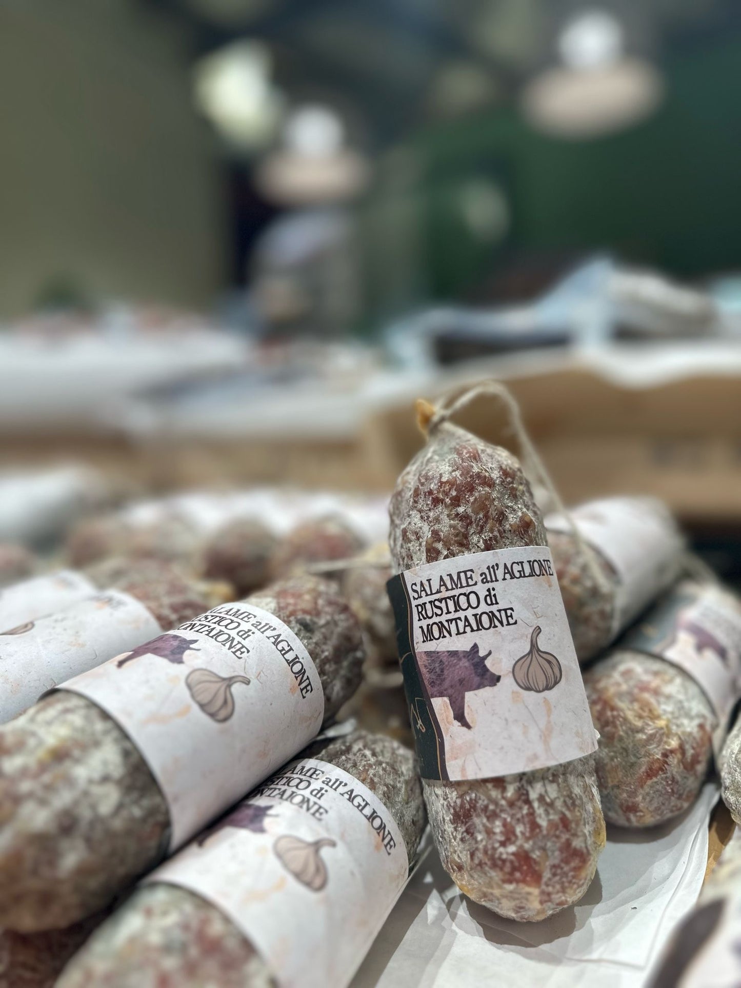 Salame Rustico di Montaione all'Aglione