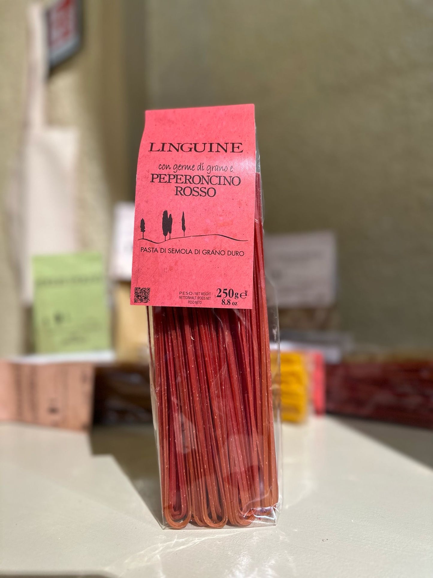 Linguine con Peperoncino Rosso