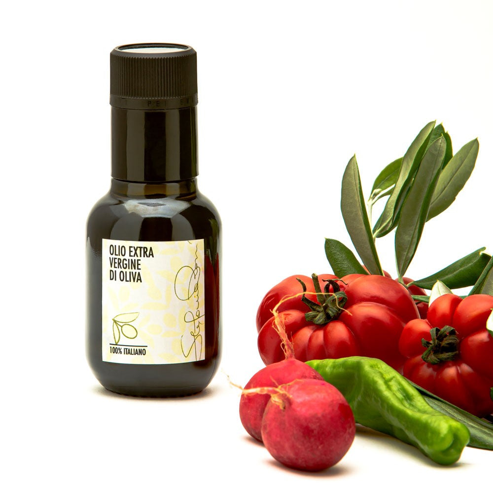 bottiglia vetro olio bio 0,1 L
